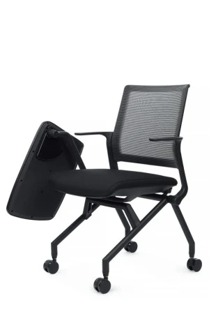 Кресло с пюпитром Moby D2002TN Черный для посетителей и сотрудников фото
