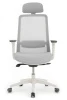 Эргономичные кресла - Кресло Work W-218C WHITE Светло-серый