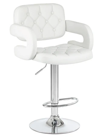 Купить Набор 2 шт Стул барный DOBRIN TIESTO, белый в интернет-магазине КупиКресла.ру