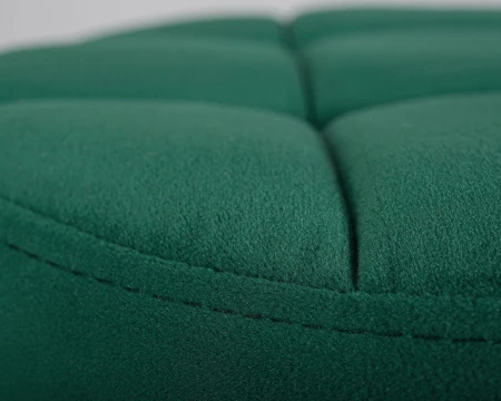 Купить Табурет барный DOBRIN BRUNO BLACK, зеленый велюр (MJ9-88) по выгодной цене для кафе, ресторанов и кухни