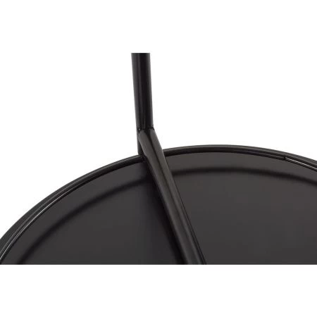 Купить Кофейный столик Moon диам.45x51см, чёрный по низкой цене