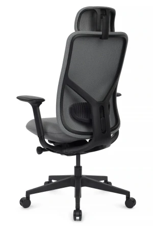 Эргономичные кресла - Кресло Antler EAN-001A Черный пластик/Черный