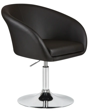 Купить Кресло дизайнерское DOBRIN EDISON, чёрный по низкой цене