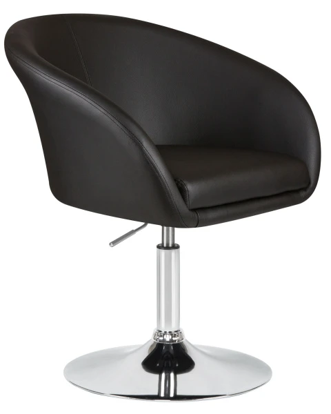 Купить Кресло дизайнерское DOBRIN EDISON, чёрный по низкой цене