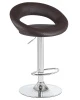 Стул барный DOBRIN MIRA, коричневый