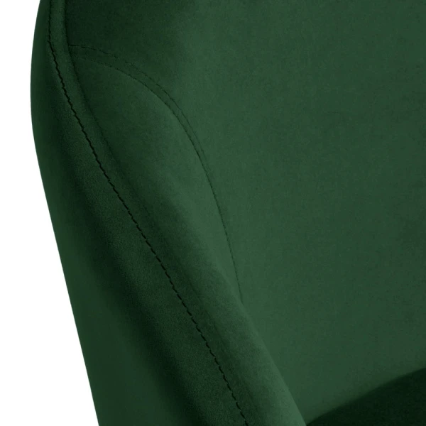 Купить Стул-полукресло Emil зеленый с золотыми ножками по низкой цене