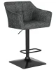 Стул барный DOBRIN RALF, серый твид (LEO11)