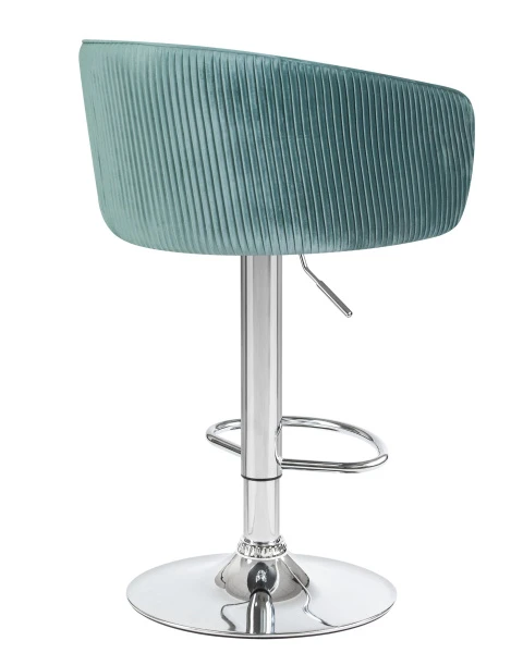 Стул барный DOBRIN DARCY, мятный велюр (1922-8) для кафе, ресторанов и кухни