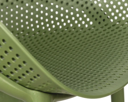 Купить Набор 4 шт Кресло DOBRIN LONZO, зеленый хаки (G-17) c УФ-защитой в интернет-магазине КупиКресла.ру