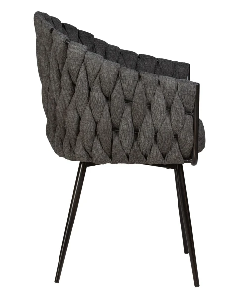 Купить Набор 2 шт Стул обеденный DOBRIN MATILDA, графитовая ткань (LAR-275-21) по низкой цене