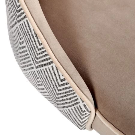 Купить Стул Dave латте с жаккардом в интернет-магазине КупиКресла.ру