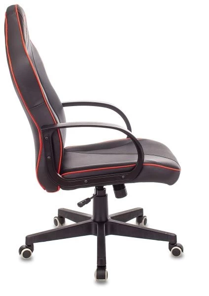 Кресло игровое Zombie VIKING XS черный эко.кожа крестов. пластик