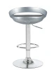 Купить Стул барный DOBRIN DISCO, серебряный по выгодной цене для кафе, ресторанов и кухни