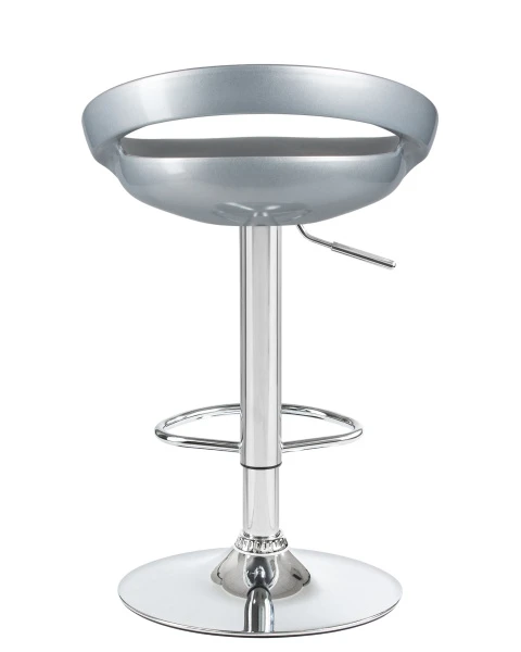 Стул барный DOBRIN DISCO, серебряный для кафе, ресторанов и кухни