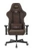 Кресла для геймеров - Кресло игровое Zombie VIKING KNIGHT Fabric темно-коричневый Light-10 с подголов. крестовина металл