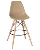 Купить Набор 2 шт Стул барный DOBRIN DSW BAR, ножки светлый бук, цвет сиденья бежевый (GR-03) в интернет-магазине КупиКресла.ру