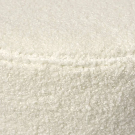 Купить Стул-пуф Otis белый, искусственный мех по низкой цене