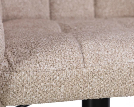 Купить Стул барный DOBRIN RALF, бежевый твид (LEO26) по выгодной цене для кафе, ресторанов и кухни