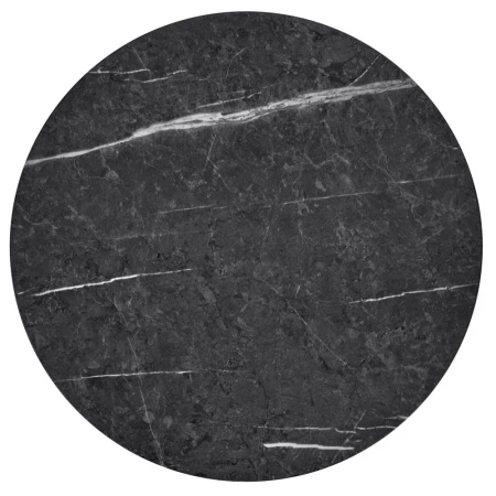 Купить Набор кофейных столиков Tango орех и серый мрамор с чёрными ножками, 2шт по низкой цене