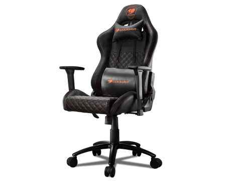 Кресла для геймеров - Кресло компьютерное игровое Cougar RAMPART Black