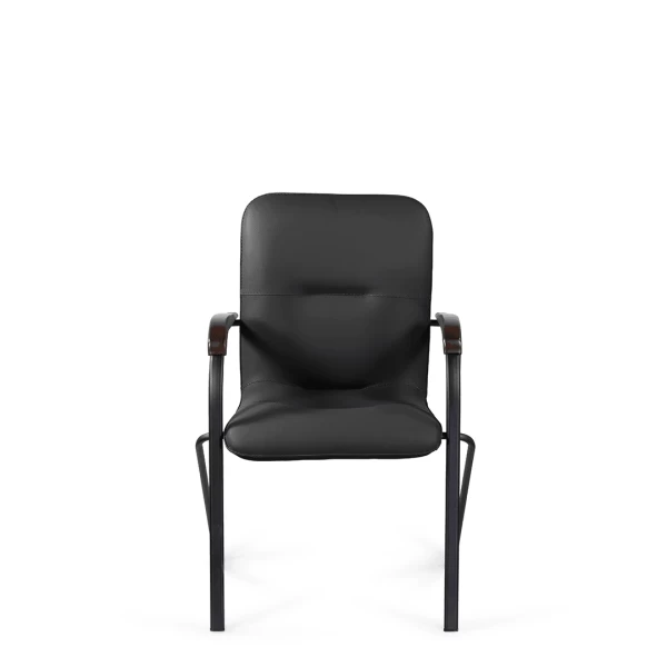 Купить Офисный стул Samba black (Самба) черный/орех по выгодной цене