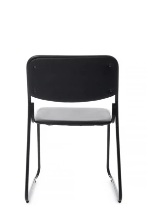 Кресло Nix RCH OMKL-01B Черный/Металл Черный для посетителей и сотрудников фото