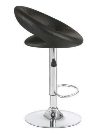 Барный стул MIRA (Мира) (Экокожа Черный)