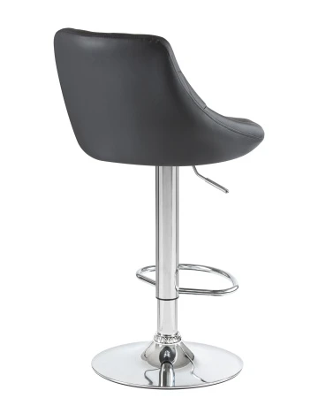 Купить Стул барный DOBRIN LOGAN, чёрный по выгодной цене для кафе, ресторанов и кухни