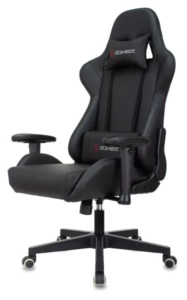 Кресло игровое Zombie Formula черный/карбон эко.кожа крестов. пластик черный | Купить в КупиКресла.ру