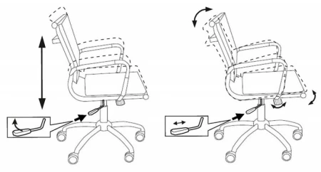 Кресла руководителя - Кресло руководителя Бюрократ Ch-993-Low коричневый эко.кожа низк.спин. крестовина металл хром