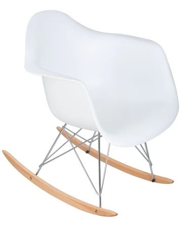 Купить Кресло-качалка DAW ROCK (цвет белый) по низкой цене