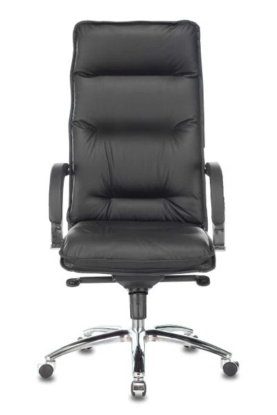 Кресло руководителя Бюрократ T-9927SL черный кожа крестовина металл хром | Купить в КупиКресла.ру