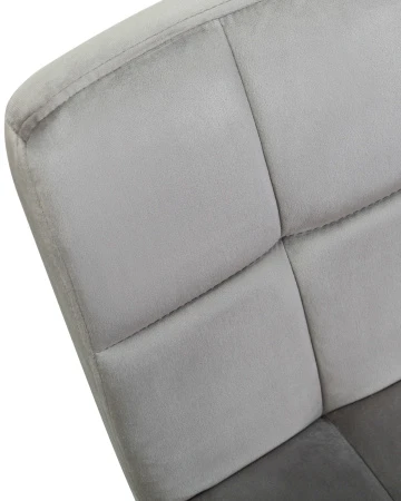 Купить Набор 2 шт Стул барный DOBRIN DOMINIC, серый велюр (MJ9-75) в интернет-магазине КупиКресла.ру