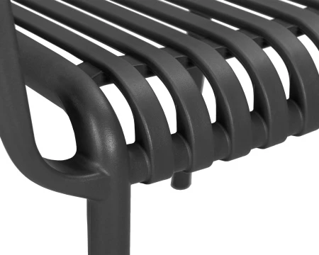 Купить Стул обеденный DOBRIN WALTER ARM, темно-серый (GR-04) в интернет-магазине КупиКресла.ру