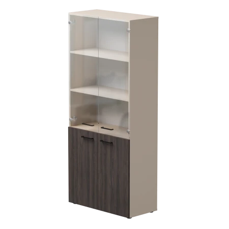 Купить Шкаф комбинированный Everprof EVO (ЭВО) 800х383x1835 Кашемир/Дуб Пасадена по низкой цене
