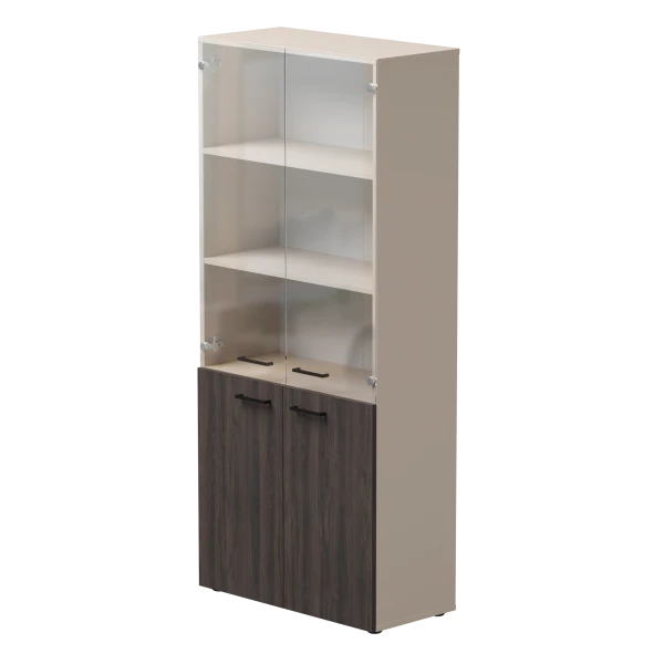 Купить Шкаф комбинированный Everprof EVO (ЭВО) 800х383x1835 Кашемир/Дуб Пасадена по низкой цене