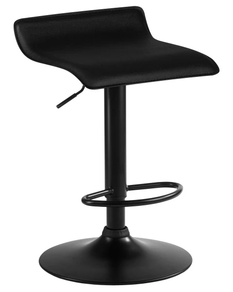 Купить Набор 2 шт Стул барный DOBRIN TOMMY BLACK, чёрный по низкой цене