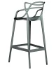 Купить Стул барный DOBRIN MASTERS BAR, тёмно-серый (GR-04) по выгодной цене для кафе, ресторанов и кухни