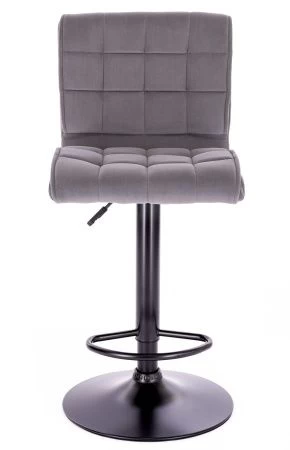 Купить Барный стул Everprof Richy Ткань Серый по выгодной цене для кафе, ресторанов и кухни