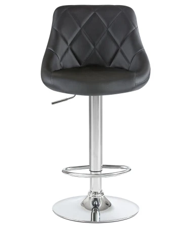 Купить Стул барный DOBRIN LOGAN, чёрный по выгодной цене для кафе, ресторанов и кухни