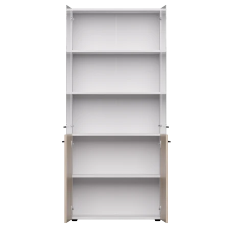 Купить Шкаф комбинированный Everprof EVO (ЭВО) 800х383x1835 Белый/Дуб Соната по низкой цене