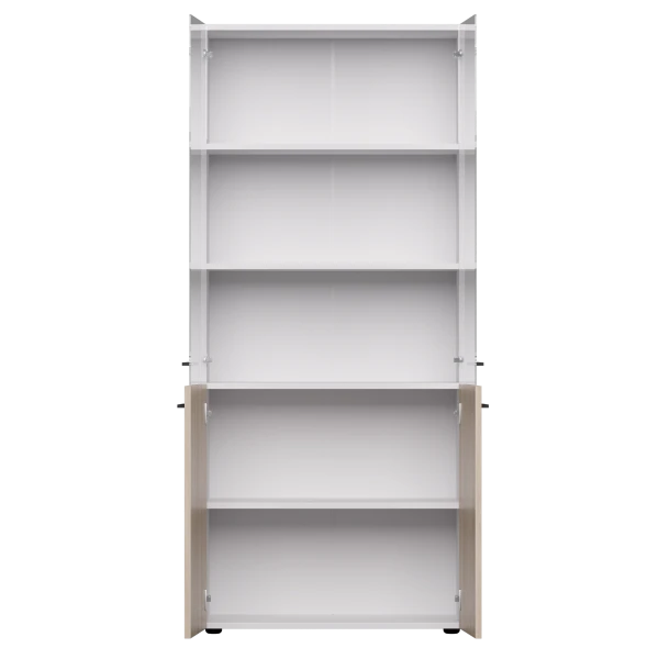 Купить Шкаф комбинированный Everprof EVO (ЭВО) 800х383x1835 Белый/Дуб Соната по низкой цене