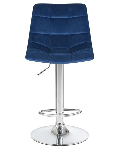 Стул барный DOBRIN TAILOR, синий велюр (MJ9-117) для кафе, ресторанов и кухни