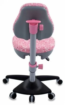 Детские компьютерные кресла - Кресло детское Бюрократ KD-2 розовый сердца Hearts-Pk крестовина пластик