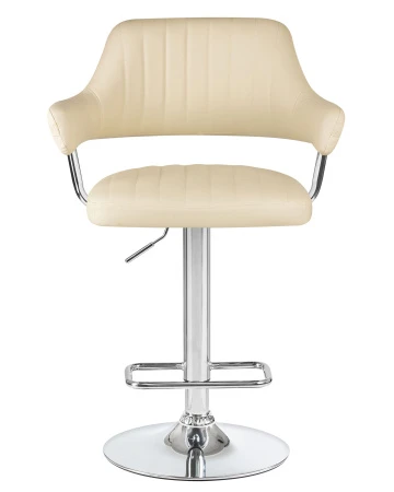 Купить Стул барный DOBRIN CHARLY, кремовый по выгодной цене для кафе, ресторанов и кухни
