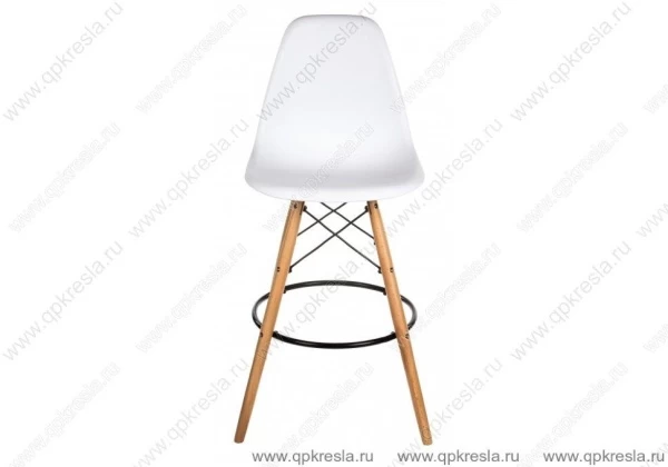 Барный стул Eames (Эймс) Пластик Белый