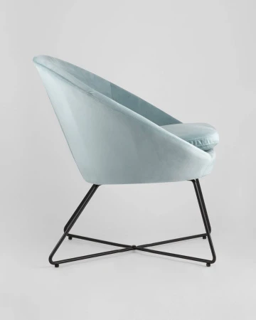 Купить Кресло Колумбия пыльно-голубое по низкой цене