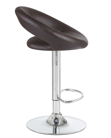 Купить Стул барный DOBRIN MIRA, коричневый по выгодной цене для кафе, ресторанов и кухни