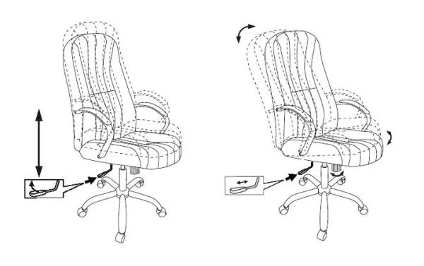 Кресло руководителя Бюрократ T-898SL черный эко.кожа крестовина металл хром | Купить в КупиКресла.ру