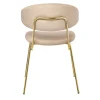 Купить Стул Elle латте с золотыми ножками RF 0780 по низкой цене